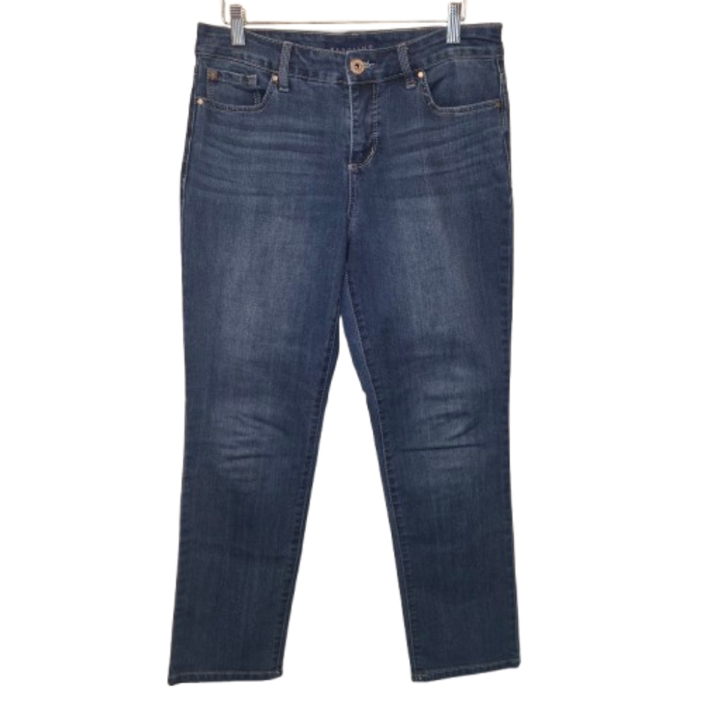 Bandolino Women's Mandie Straight Leg Jeans Size 8 Petite